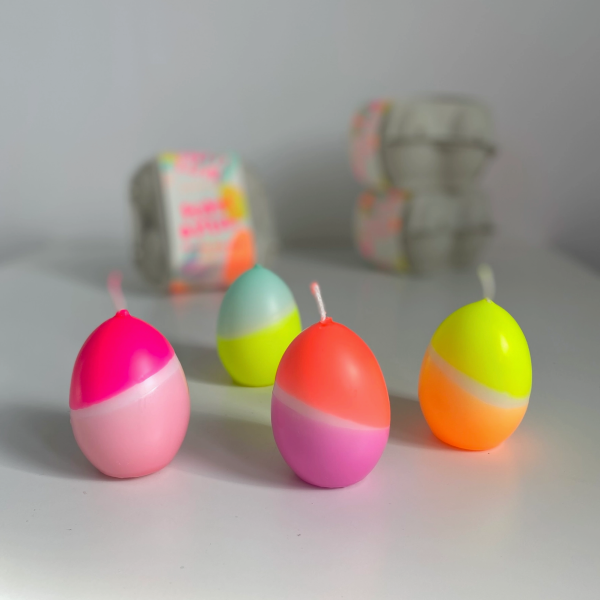 Neon Egg Candle Set - Image 6