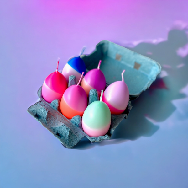 Neon Egg Candle Set - Image 2