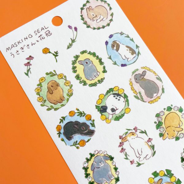 Little Bunny Washi Stickers - Image 3