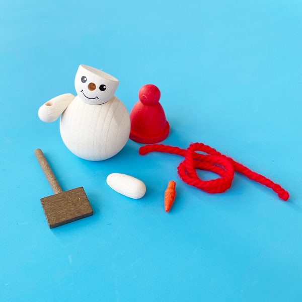 Little Wooden Snowman Kit - Image 9