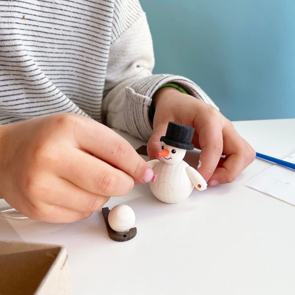 Little Wooden Snowman Kit - Image 11