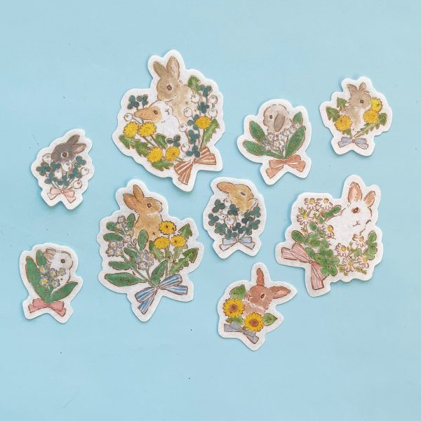 Little Bunny Flake Stickers - Image 3