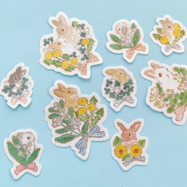 Little Bunny Flake Stickers - Image 4