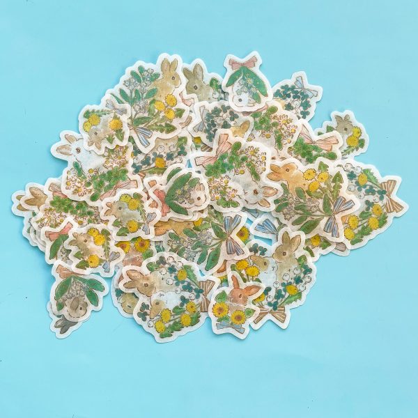 Little Bunny Flake Stickers - Image 5