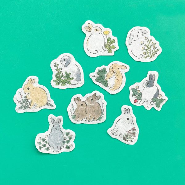 Little Bunny Flake Stickers - Image 7