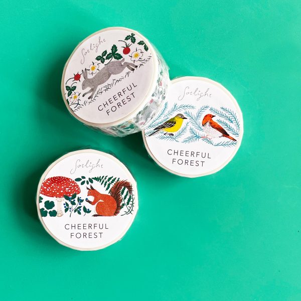 Cheerful Forest Washi Tape